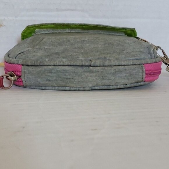 Scout Wallet Wristlet Clutch Bag Gray Pink Green Water Resistant WOMEN'S WOMAN'S - Picture 3 of 15